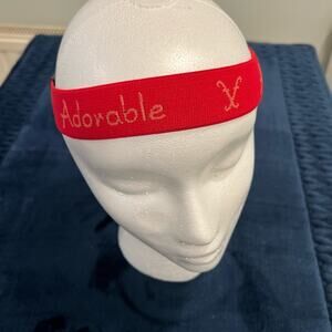 Frederic Fekkai Red ADORABLE Headband